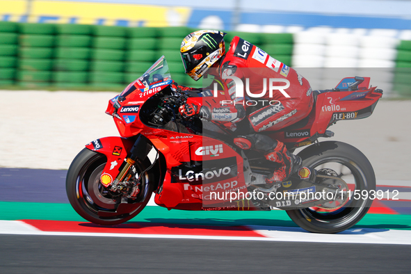 During the Gran Premio Pramac dell'Emilia Romagna Qualifying MotoGP, MotoGP of Emilia Romagna at Misano World Circuit Marco Simoncelli in Mi...