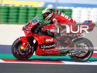 During the Gran Premio Pramac dell'Emilia Romagna Qualifying MotoGP, MotoGP of Emilia Romagna at Misano World Circuit Marco Simoncelli in Mi...