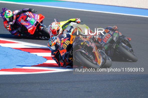 During the Gran Premio Pramac dell'Emilia Romagna Qualifying MotoGP, MotoGP of Emilia Romagna at Misano World Circuit Marco Simoncelli in Mi...