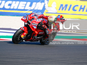 During the Gran Premio Pramac dell'Emilia Romagna Qualifying MotoGP, MotoGP of Emilia Romagna at Misano World Circuit Marco Simoncelli in Mi...