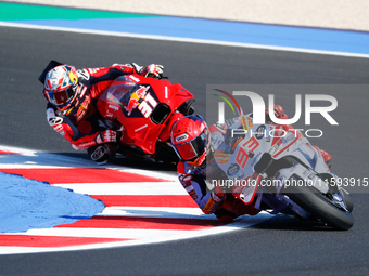 During the Gran Premio Pramac dell'Emilia Romagna Qualifying MotoGP, MotoGP of Emilia Romagna at Misano World Circuit Marco Simoncelli in Mi...