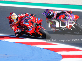 During the Gran Premio Pramac dell'Emilia Romagna Qualifying MotoGP, MotoGP of Emilia Romagna at Misano World Circuit Marco Simoncelli in Mi...