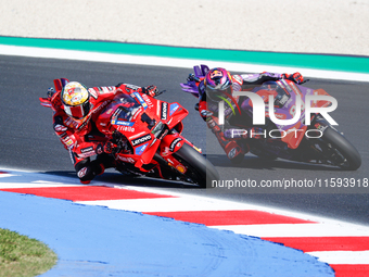 During the Gran Premio Pramac dell'Emilia Romagna Qualifying MotoGP, MotoGP of Emilia Romagna at Misano World Circuit Marco Simoncelli in Mi...