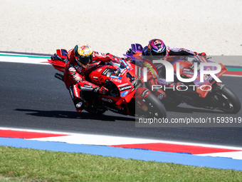 During the Gran Premio Pramac dell'Emilia Romagna Qualifying MotoGP, MotoGP of Emilia Romagna at Misano World Circuit Marco Simoncelli in Mi...