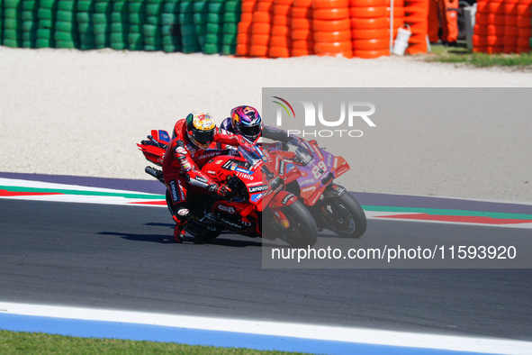 During the Gran Premio Pramac dell'Emilia Romagna Qualifying MotoGP, MotoGP of Emilia Romagna at Misano World Circuit Marco Simoncelli in Mi...