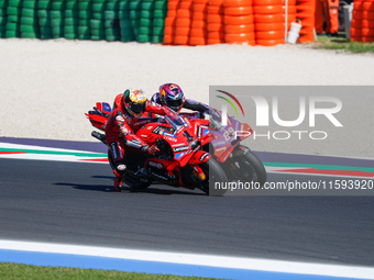 During the Gran Premio Pramac dell'Emilia Romagna Qualifying MotoGP, MotoGP of Emilia Romagna at Misano World Circuit Marco Simoncelli in Mi...