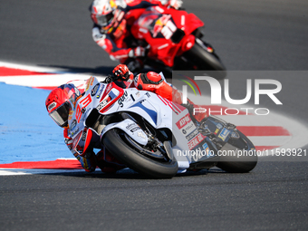 During the Gran Premio Pramac dell'Emilia Romagna Qualifying MotoGP, MotoGP of Emilia Romagna at Misano World Circuit Marco Simoncelli in Mi...