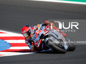 During the Gran Premio Pramac dell'Emilia Romagna Qualifying MotoGP, MotoGP of Emilia Romagna at Misano World Circuit Marco Simoncelli in Mi...