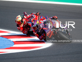 During the Gran Premio Pramac dell'Emilia Romagna Qualifying MotoGP, MotoGP of Emilia Romagna at Misano World Circuit Marco Simoncelli in Mi...