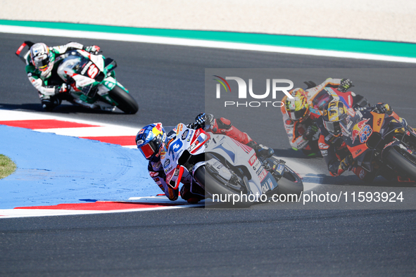 During the Gran Premio Pramac dell'Emilia Romagna Qualifying MotoGP, MotoGP of Emilia Romagna at Misano World Circuit Marco Simoncelli in Mi...