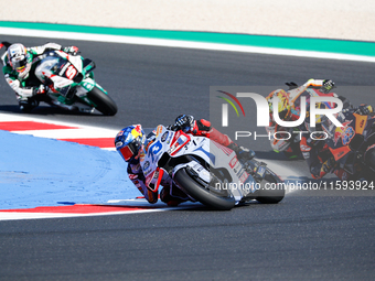 During the Gran Premio Pramac dell'Emilia Romagna Qualifying MotoGP, MotoGP of Emilia Romagna at Misano World Circuit Marco Simoncelli in Mi...