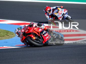 During the Gran Premio Pramac dell'Emilia Romagna Qualifying MotoGP, MotoGP of Emilia Romagna at Misano World Circuit Marco Simoncelli in Mi...