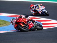 During the Gran Premio Pramac dell'Emilia Romagna Qualifying MotoGP, MotoGP of Emilia Romagna at Misano World Circuit Marco Simoncelli in Mi...