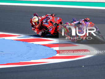 During the Gran Premio Pramac dell'Emilia Romagna Qualifying MotoGP, MotoGP of Emilia Romagna at Misano World Circuit Marco Simoncelli in Mi...