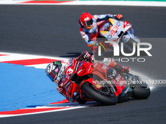 During the Gran Premio Pramac dell'Emilia Romagna Qualifying MotoGP, MotoGP of Emilia Romagna at Misano World Circuit Marco Simoncelli in Mi...