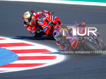 During the Gran Premio Pramac dell'Emilia Romagna Qualifying MotoGP, MotoGP of Emilia Romagna at Misano World Circuit Marco Simoncelli in Mi...