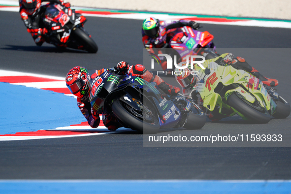 During the Gran Premio Pramac dell'Emilia Romagna Qualifying MotoGP, MotoGP of Emilia Romagna at Misano World Circuit Marco Simoncelli in Mi...