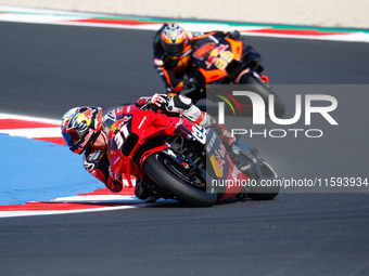 During the Gran Premio Pramac dell'Emilia Romagna Qualifying MotoGP, MotoGP of Emilia Romagna at Misano World Circuit Marco Simoncelli in Mi...