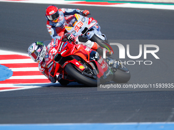 During the Gran Premio Pramac dell'Emilia Romagna Qualifying MotoGP, MotoGP of Emilia Romagna at Misano World Circuit Marco Simoncelli in Mi...