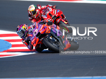 During the Gran Premio Pramac dell'Emilia Romagna Qualifying MotoGP, MotoGP of Emilia Romagna at Misano World Circuit Marco Simoncelli in Mi...