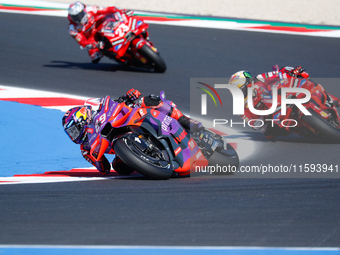 During the Gran Premio Pramac dell'Emilia Romagna Qualifying MotoGP, MotoGP of Emilia Romagna at Misano World Circuit Marco Simoncelli in Mi...