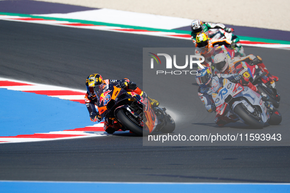 During the Gran Premio Pramac dell'Emilia Romagna Qualifying MotoGP, MotoGP of Emilia Romagna at Misano World Circuit Marco Simoncelli in Mi...