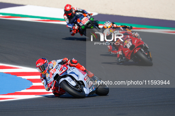 During the Gran Premio Pramac dell'Emilia Romagna Qualifying MotoGP, MotoGP of Emilia Romagna at Misano World Circuit Marco Simoncelli in Mi...