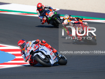 During the Gran Premio Pramac dell'Emilia Romagna Qualifying MotoGP, MotoGP of Emilia Romagna at Misano World Circuit Marco Simoncelli in Mi...