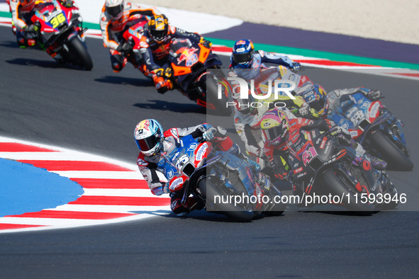 During the Gran Premio Pramac dell'Emilia Romagna Qualifying MotoGP, MotoGP of Emilia Romagna at Misano World Circuit Marco Simoncelli in Mi...