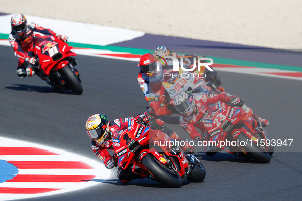 During the Gran Premio Pramac dell'Emilia Romagna Qualifying MotoGP, MotoGP of Emilia Romagna at Misano World Circuit Marco Simoncelli in Mi...