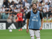 Manuel Locatelli during the Serie A 2024-2025 match between Juventus and Napoli in Turin, Italy, on September 21, 2024 (