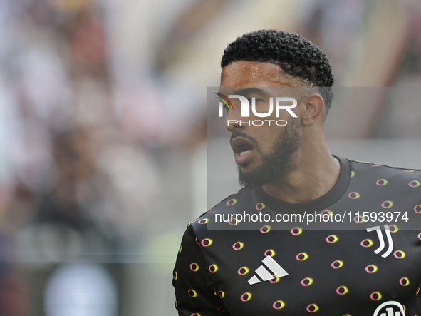 Bremer during the Serie A 2024-2025 match between Juventus and Napoli in Turin, Italy, on September 21, 2024 