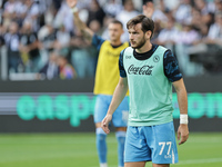 Khvicha Kvaratskhelia during the Serie A 2024-2025 match between Juventus and Napoli in Turin, Italy, on September 21, 2024 (