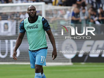 Romelu Lukaku during the Serie A 2024-2025 match between Juventus and Napoli in Turin, Italy, on September 21, 2024 (