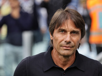 Antonio Conte during the Serie A 2024-2025 match between Juventus and Napoli in Turin, Italy, on September 21, 2024 (