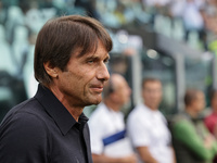 Antonio Conte during the Serie A 2024-2025 match between Juventus and Napoli in Turin, Italy, on September 21, 2024 (