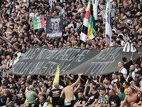 The public during the Serie A 2024-2025 match between Juventus and Napoli in Turin, Italy, on September 21, 2024 (