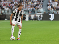 Nicolo Savona during the Serie A 2024-2025 match between Juventus and Napoli in Turin, Italy, on September 21, 2024 (