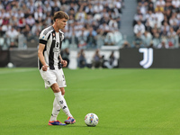 Nicolo Savona during the Serie A 2024-2025 match between Juventus and Napoli in Turin, Italy, on September 21, 2024 (