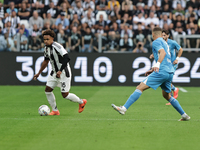 Weston McKennie during the Serie A 2024-2025 match between Juventus and Napoli in Turin, Italy, on September 21, 2024 (