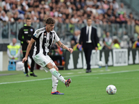 Nicolo Savona during the Serie A 2024-2025 match between Juventus and Napoli in Turin, Italy, on September 21, 2024 (