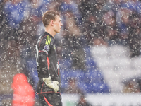 #30, Mads Hermansen of Leicester City during the Premier League match between Leicester City and Everton at the King Power Stadium in Leices...