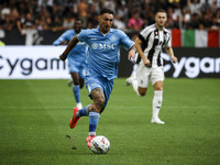 Napoli forward Matteo Politano (21) is in action during the Serie A football match number 5 between Juventus and Napoli at the Allianz Stadi...