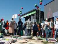 Thousands of people take part in an annual pro-life demonstration organized by pro-life organizations to make a statement against abortion i...