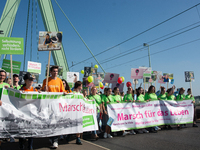 Thousands of people take part in an annual pro-life demonstration organized by pro-life organizations to make a statement against abortion i...