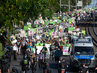 Thousands of people take part in an annual pro-life demonstration organized by pro-life organizations to make a statement against abortion i...