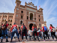 A demonstration for the abolition of bullfighting takes place in Madrid, Spain, on September 21, 2024. (