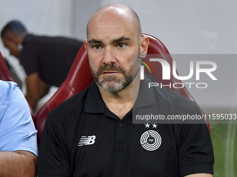 Felix Sanchez Bas, head coach of Al Sadd FC, looks on before the Ooredoo Qatar Stars League 24/25 match between Al-Sadd SC and Al Duhail SC...