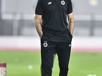 Felix Sanchez Bas, Head Coach of Al Sadd FC, reacts during the Ooredoo Qatar Stars League 24/25 match between Al-Sadd SC and Al Duhail SC at...