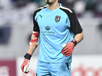 Salah Zachariah of Al Duhail SC plays in the Ooredoo Qatar Stars League 24/25 match between Al-Sadd SC and Al Duhail SC at Khalifa Internati...